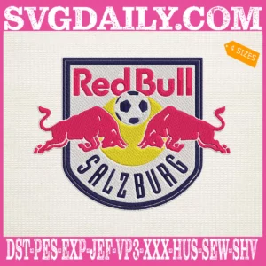 Red Bull Salzburg Embroidery Design