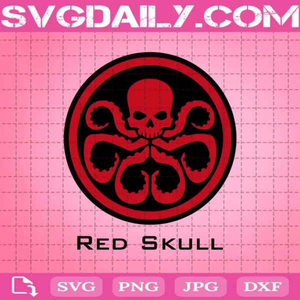 Red Skull Logo Svg