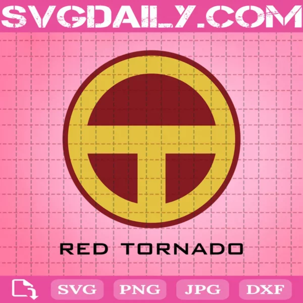 Red Tornado Logo Svg