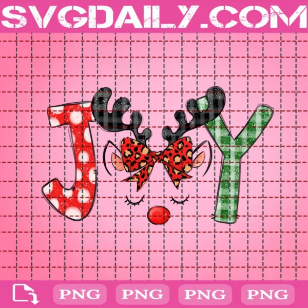 Reindeer Christmas Joy Png
