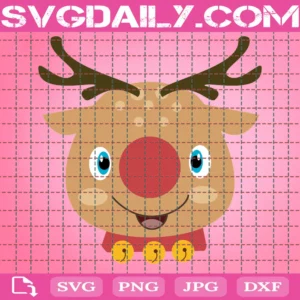 Reindeer Face, Christmas