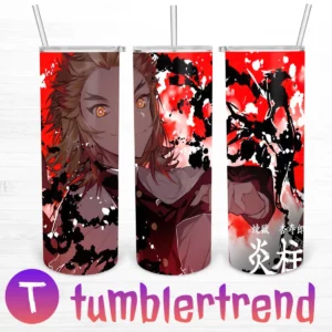 Rengoku Kyojuro 20oz Tumbler Skinny