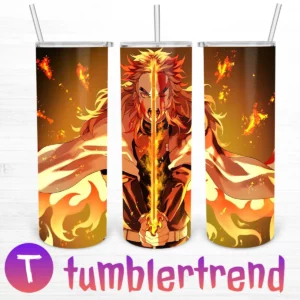 Rengoku Kyojuro 20oz Tumbler Skinny