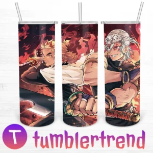Rengoku Kyojuro 20oz Tumbler Skinny