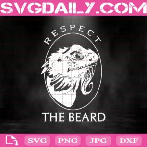 Respect The Beard Svg