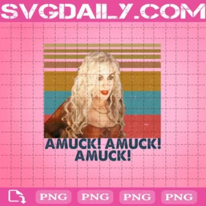 Retro Amuck Amuck Amuck Png