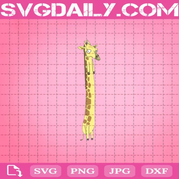 Reverse Giraffe Svg