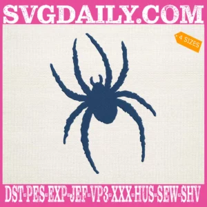 Richmond Spiders Embroidery Files