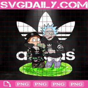 Rick And Morty Adidas Png