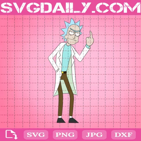 Rick Sanchez Svg