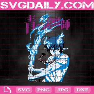 Rin Okumura Svg, Ao No Exorcist Svg