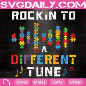 Rockin To Different Tune Svg