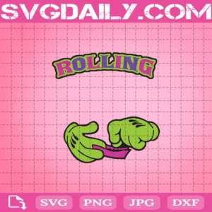 Rolling Svg, Cricut Files