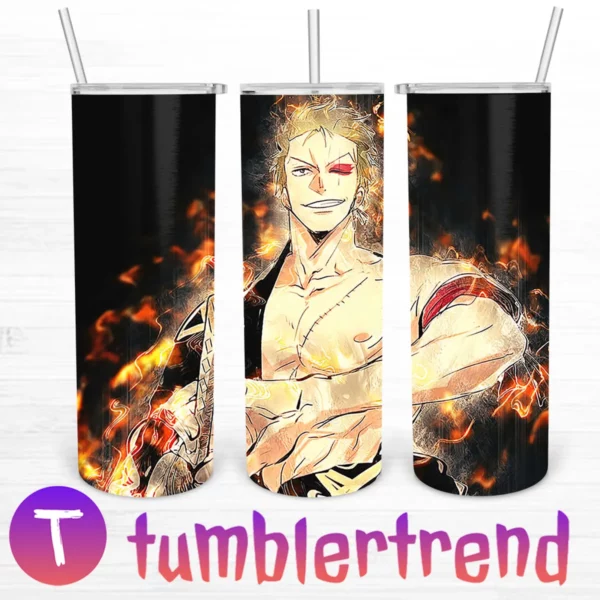 Roronoa Zoro 20oz Tumbler Skinny