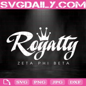 Royattly Zeta Phi Beta Svg
