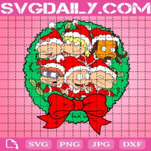Rugrats Svg, Christmas Cartoon Svg