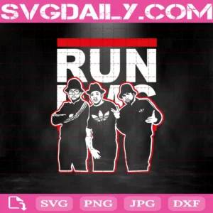Run Dmc Music Band Svg