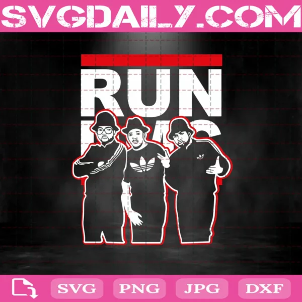 Run Dmc Music Band Svg