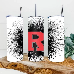 Rutgers Scarlet Knights Football 20oz Skinny Tumbler