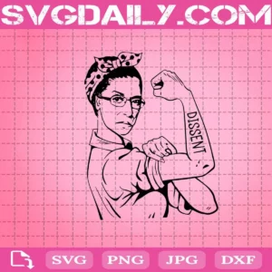 Ruth Bader Ginsburg Svg