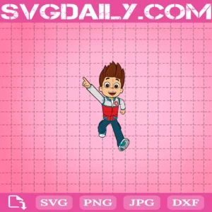 Ryder Svg, Paw Patrol Ryder Svg