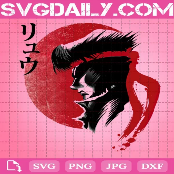 Ryu Svg, Street Fighter Svg