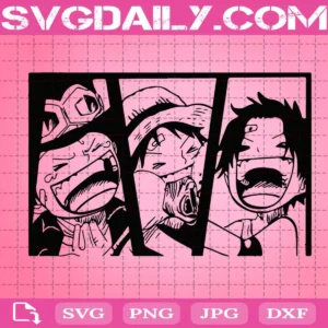 Sabo Svg, Monkey D.Luffy Svg