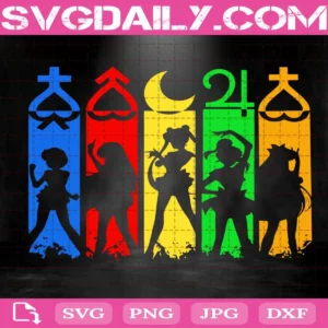 Sailor Moon Svg, Choose Your Sailor Svg