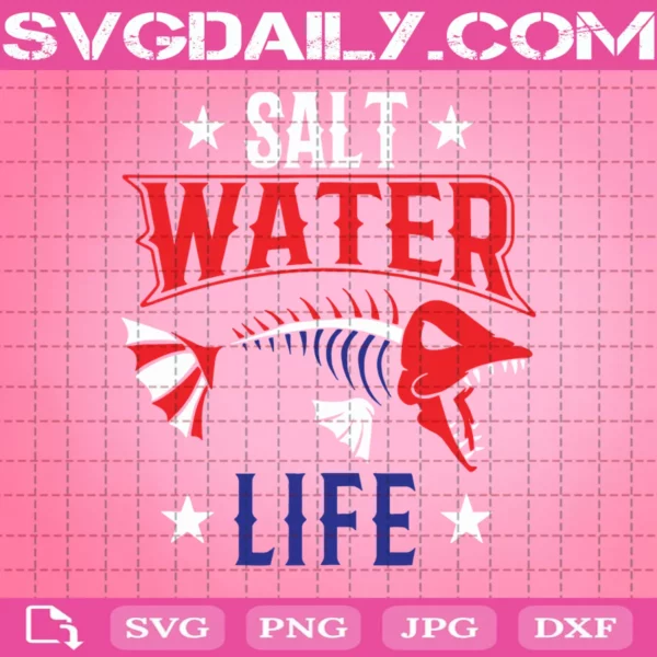 Salt Water Life Svg