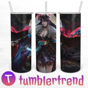 Samurai Girl 20oz Tumbler Skinny