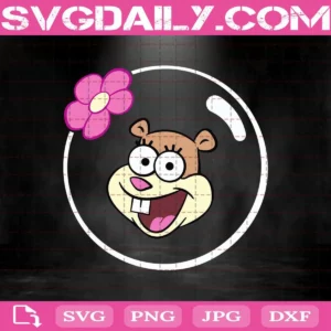 Sandy Face Svg, Sandy Svg