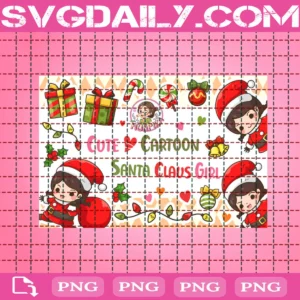 Santa Claus Girl Clipart
