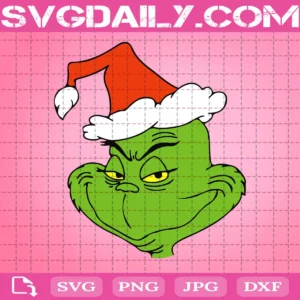Santa Grinch Svg