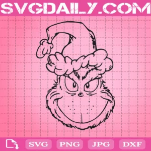 Santa Grinch Svg