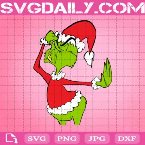 Santa Grinch Svg