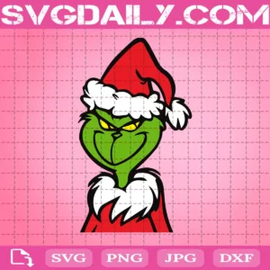 Santa Grinch Svg