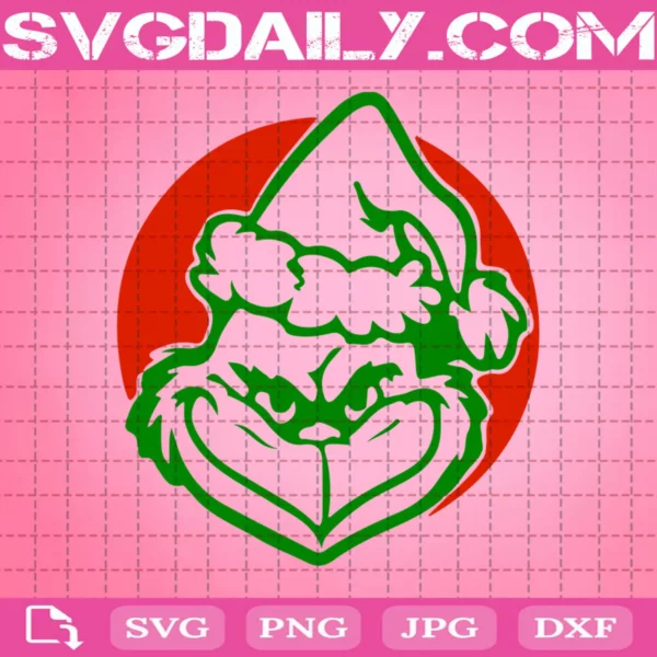 Santa Grinch Svg