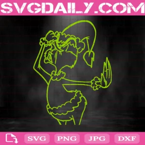 Santa Grinch Svg