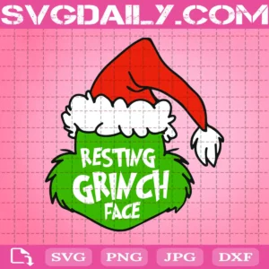 Santa Grinch Svg