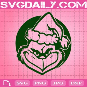 Santa Hat Grinch Svg
