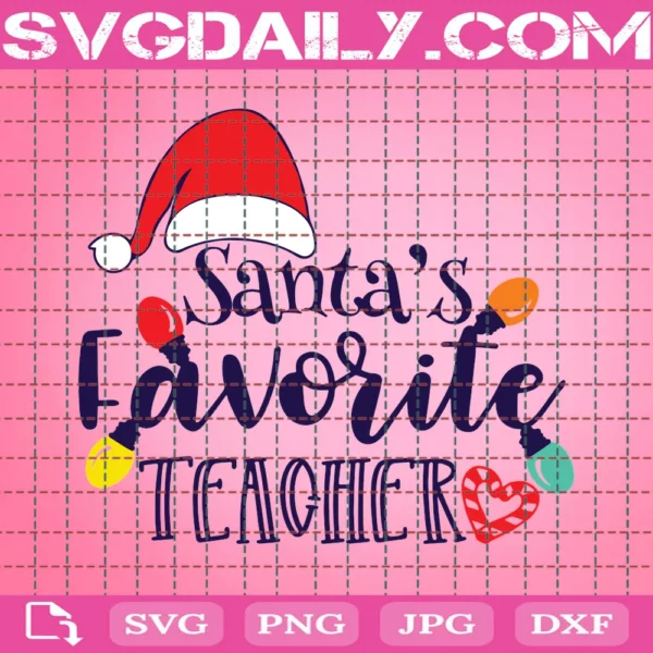 Santa'S Favorite Teacher