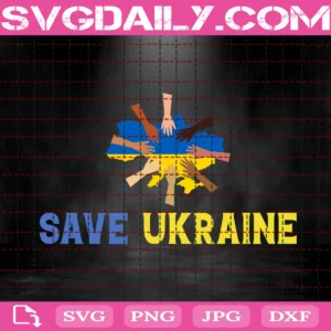 Save Ukraine Stop War Svg