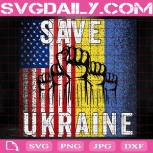 Save Ukraine Svg