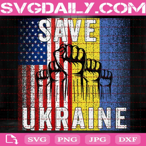 Save Ukraine Svg