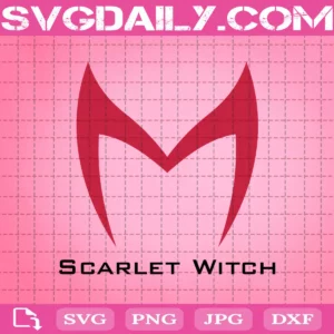 Scarlet Witch Logo Svg
