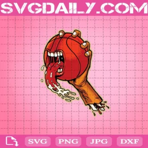 Scary Basketball Svg