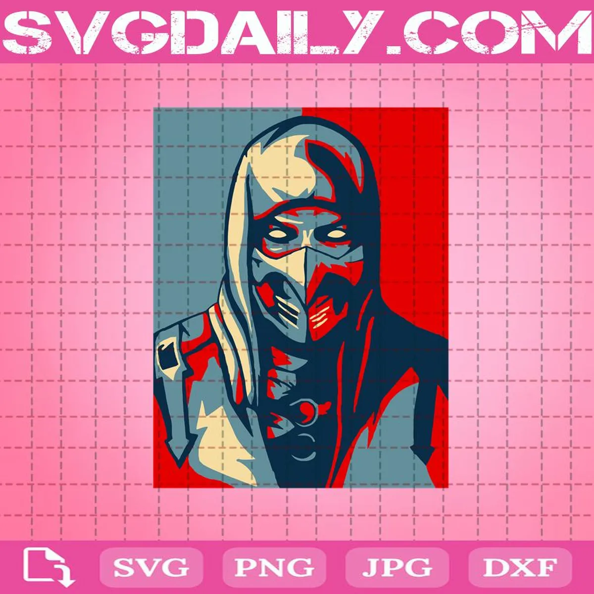 Scorpion Mortal Kombat Poster Svg - Daily Free Premium Svg Files