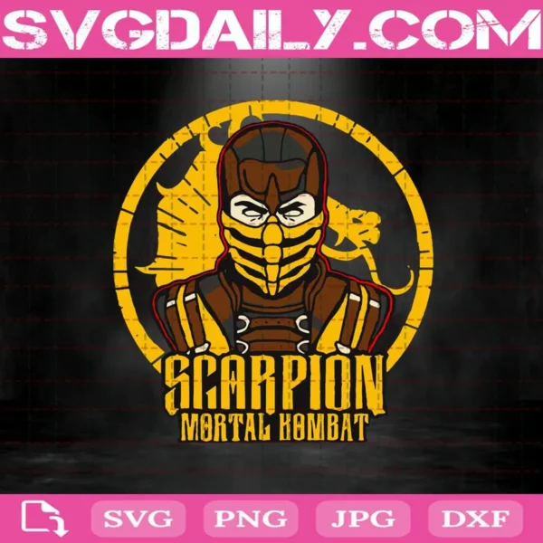 Scorpion Mortal Kombat Svg