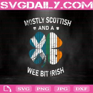 Scottish Wee Bit Irish Svg