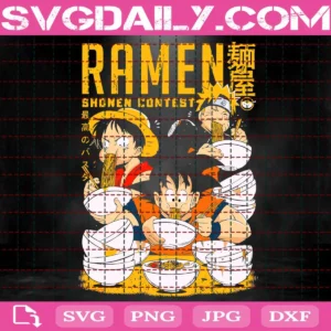 Shonen Ramen Contest Svg